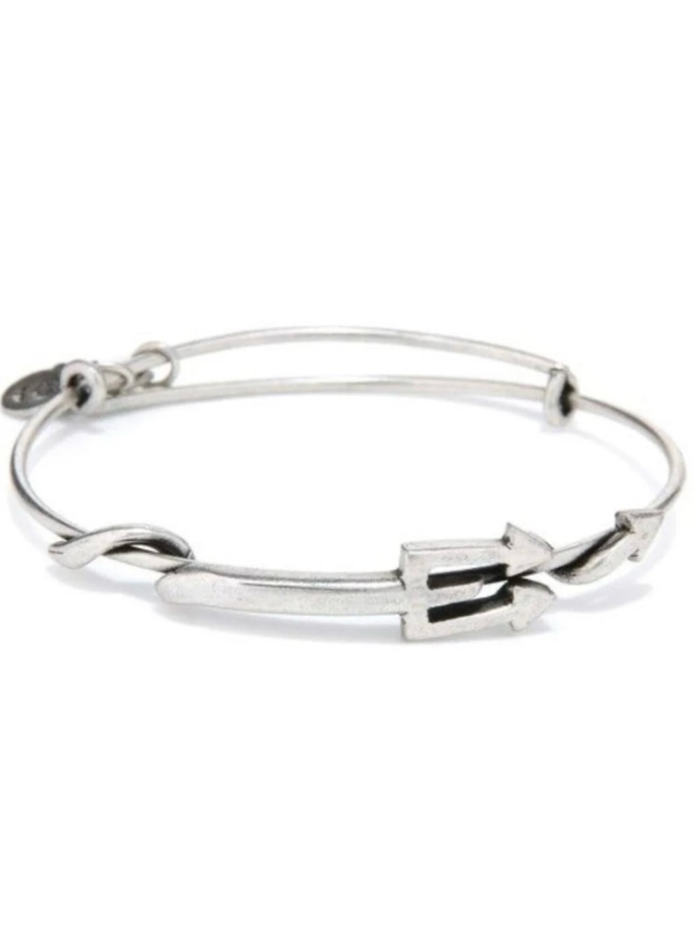 Alex and Ani Trident Wrap Bracelet - Silver